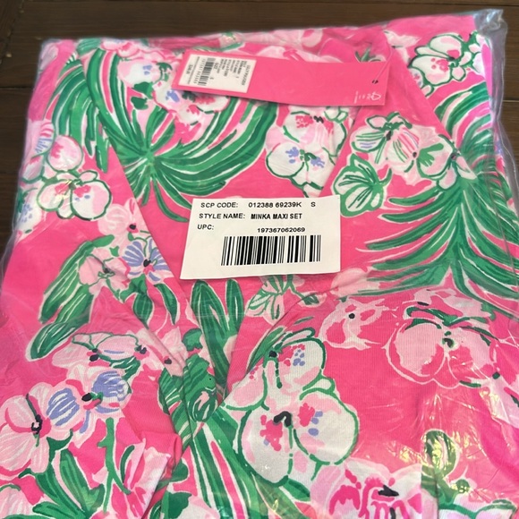 Lilly Pulitzer Minka Maxi Set in Roxie Pink - Picture 7 of 7